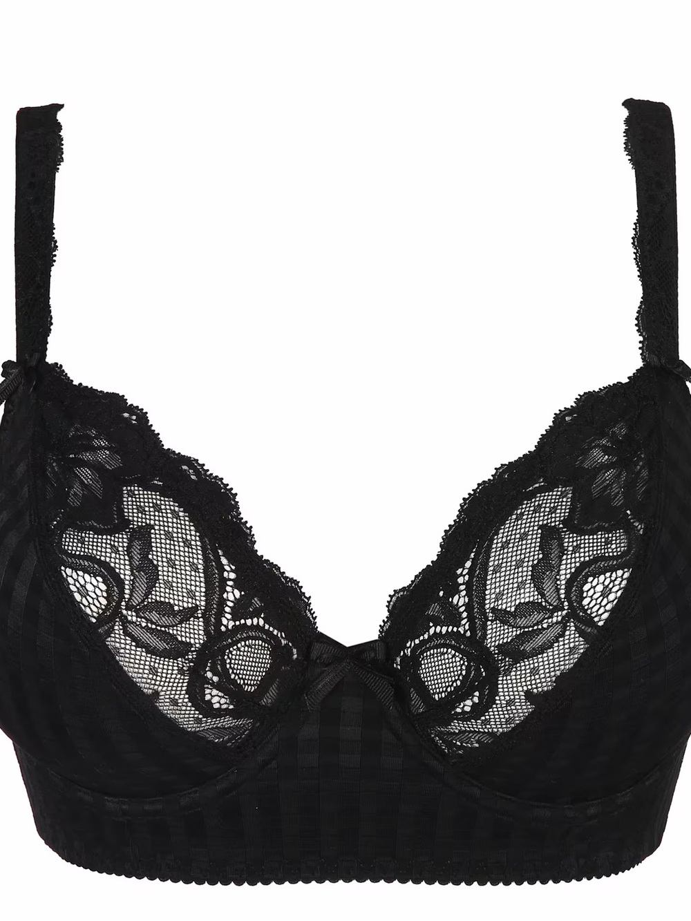 Prima Donna Black Laced Bra Top